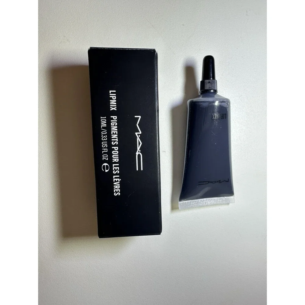 MAC COSMETICS LIPMIX PIGMENTS (BLACK) 10ML / 0.33oz NIB M4R8